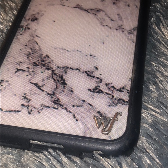 Marble White Wildflower iPhone 7s Case - Picture 4 of 5